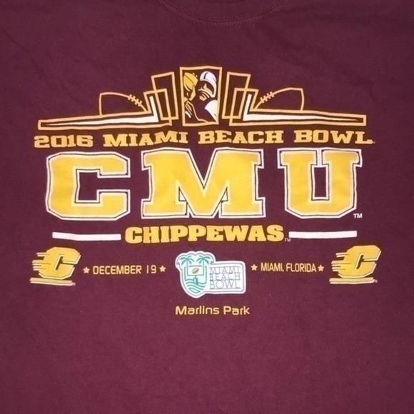 Gildan CMU Chippewas Shirt - Picture 2 of 7